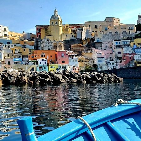La Casa Azzurra Apartment Procida Bagian luar foto