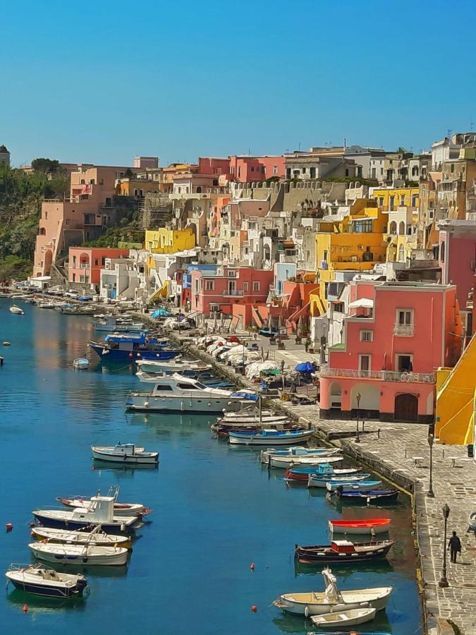 La Casa Azzurra Apartment Procida Bagian luar foto